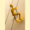 Climbing Man Classic Wall-Art Sculpture - 3 of 4