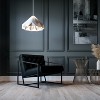 Merrick Lane Modern Lounge Chair With Tufted Seating And Metal Frame - 2 of 4