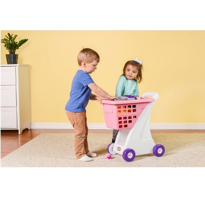 little tikes shopping trolley pink