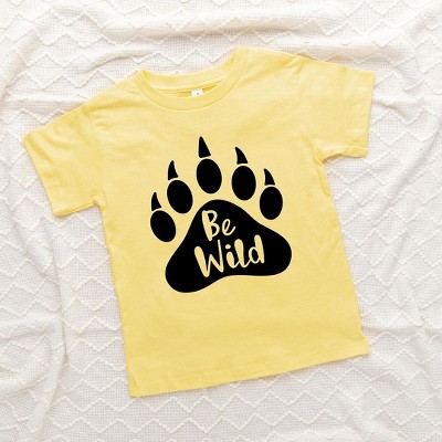 The Juniper Shop Be Wild Bear Paw Toddler Short Sleeve Tee