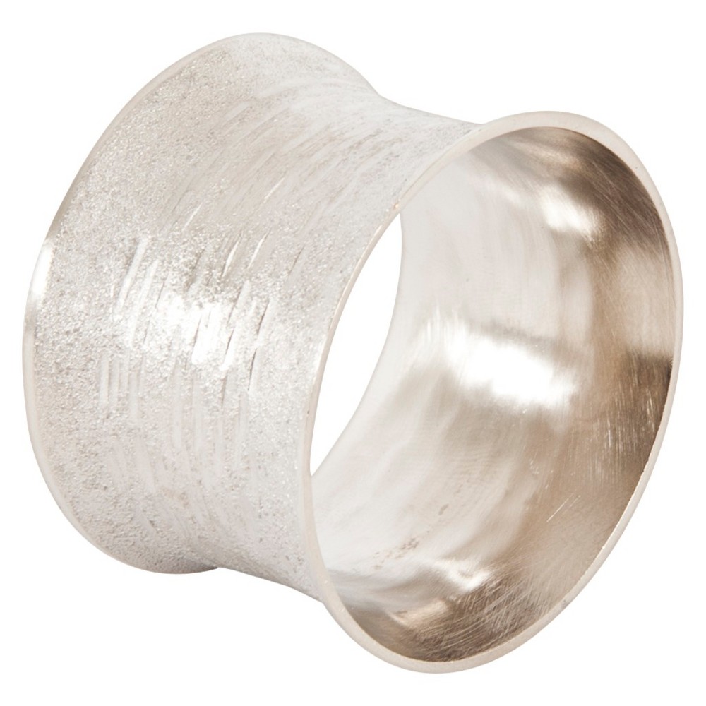 UPC 789323283405 product image for Classic Design Napkins Rings - Silver (Set of 4) | upcitemdb.com