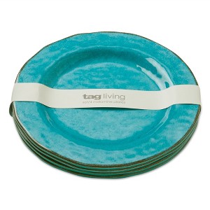 tagltd Veranda Melamine Dinner Plate Set Of 4 - 1 of 4