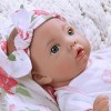 Paradise Galleries Newborn Baby Doll 16 inch Reborn Preemie, Swaddlers: Rose Petal, Safety Tested for 3+, 4-Piece Set - 3 of 4