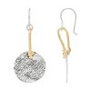 Silpada 'Mastermind' Sterling Silver with 14K Yellow Gold Plating Drop Earrings - 2 of 4