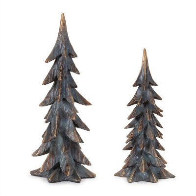 Holiday Pine Tree (Set of 2)