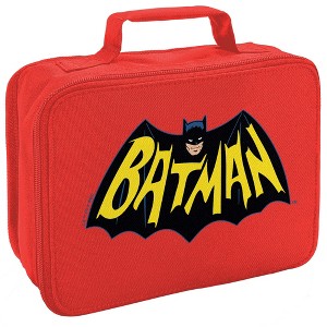 Batman 1966 Tv Series Logo Insulated Soft Sided Lunch Box - 1 of 4