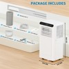 10,000 BTU Portable Air Conditioner with 3-In-1 Cooling, Dehumidifier & Fan, Covers Up to 450 Sq.Ft - 3 of 4
