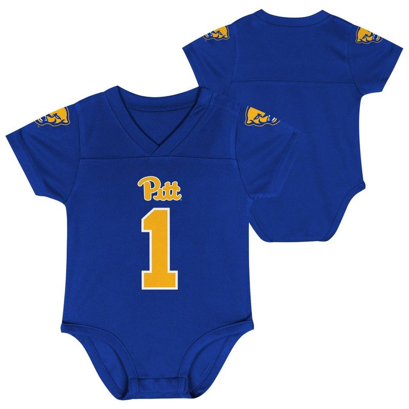 NCAA Pitt Panthers Infant Boys&#39; Bodysuit, 1 of 4