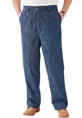 KingSize Men's Big & Tall Knockarounds Full-Elastic Waist Pants
