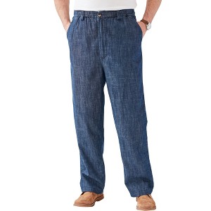 KingSize Men's Big & Tall Knockarounds Full-Elastic Waist Pants - 1 of 4