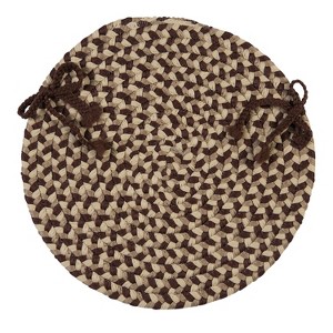 Colonial Mills Burmingham - Brick Brown Chair Pad, Set of 4 - 1 of 1