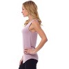 Rekucci Women's Soft Jersey Knit Sleeveless Tank Top – Casual & Versatile Everyday Wear - 2 of 3