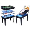 YONWAY 5-in-1 Multi-Game Table - Billiards, Push Hockey, Foosball, Ping Pong and Basketball - 2 of 4