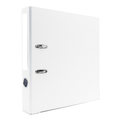 Bindertek 2-Ring 2-Inch Premium Binders White SLN-WH