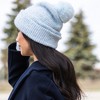 Britt's Knits Powder Knit Pom Hat Oversized Fit Hat for Women - 3 of 4