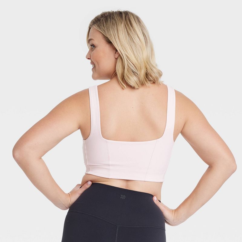 Women's Everyday Soft Light Support Corset Bra - All In Motion™, 5 of 12