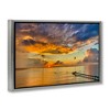 Stupell Industries Sunset and Ocean Clouds Floating Frame Canvas Art - 2 of 4