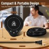 FAAYFIAN 25W Coffee Mug Warmer with 3 Temp Settings, 2¨C12H Timer, Touch Control & Digital Display, Large Heating Plate for Coffee, Tea & Candles - 3 of 4