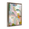 Stupell Industries Palm City Abstraction Floating Frame Canvas Art - 2 of 4