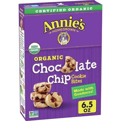 Annie's Organic Chocolate Chip Cookie Bites - 6.5oz - image 1 of 4
