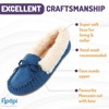 Floopi Women's Melani Moccasin Faux Suede Slippers - 2 of 4