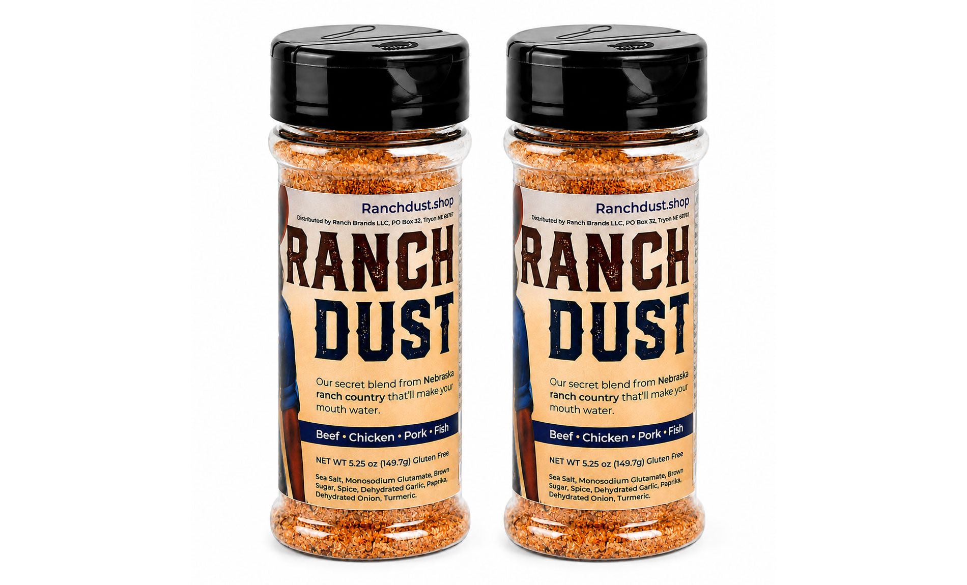 Ranch Brands 5.25 oz Ranch Dust Seasoning - Pack of 2