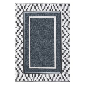 COZONY Modern Washable Low Pile Stain Resistant Area Rug for Living Room Dining Room - 1 of 4