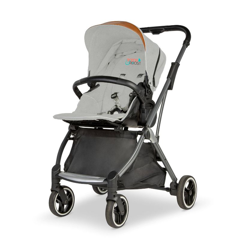 Romp &#38; Roost LUXE Hatch 3-in-1 Travel Bassinet and Lounger - Gray, 5 of 10