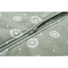 Owlivia Baby Organic Cotton 2.5tog Wearable Blanket,  Sleepsack with 2-Way Zipper  - Green Dandelion - 3 of 3