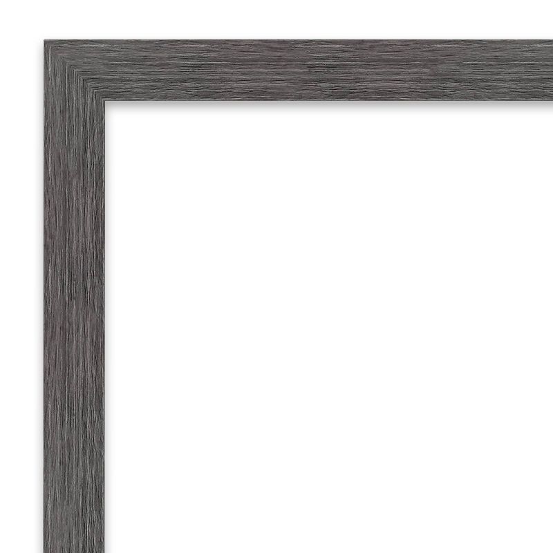 28&#34; x 28&#34; Non-Beveled Pinstripe Plank Gray Thin Wall Mirror - Amanti Art, 4 of 11