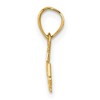 Black Bow Jewelry 14k Yellow Gold Best Grandma Script Pendant, 16mm - 2 of 4
