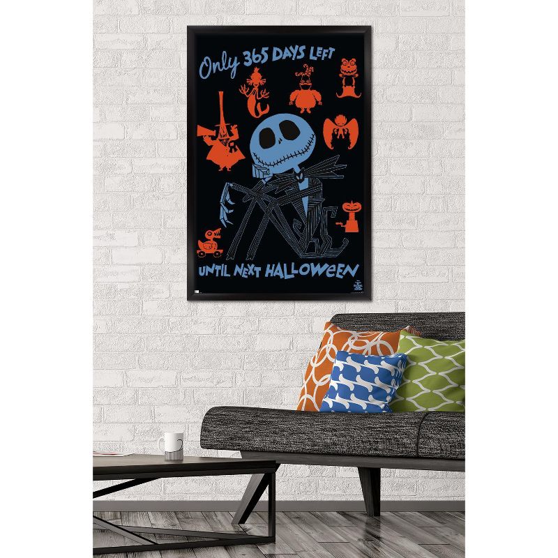 Trends International Disney's The Nightmare Before Christmas - Next Halloween Framed Wall Poster Prints, 2 of 7