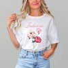 Simply Sage Market Women's Indiana Flower Colorful Short Sleeve Graphic Tee - 2 of 3