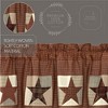 Abilene Patch Block and Star Valance 20x72 VHC Brands - 2 of 2