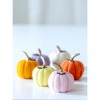 Shiraleah Set Of 6 Assorted Fall Mulicolor Felt Decorative Pumpkins - 3 of 4
