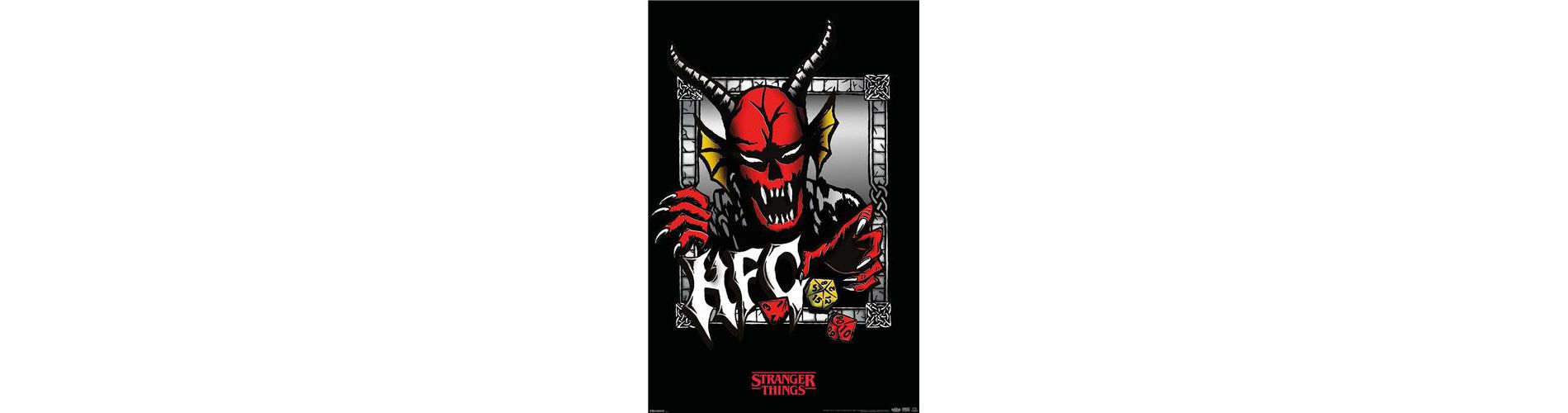 Trends International Netflix: Stranger Things Season 5 - Hellfire Club Dice Wall Poster