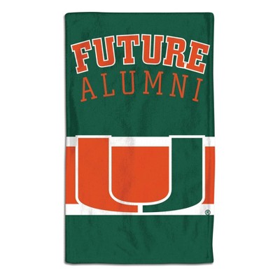 NCAA Miami Hurricanes Baby Burp Cloth