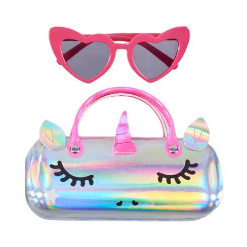 Babiators Children's Polarized Heart Shaped Uv Sunglasses Durable  Shatterproof Baby Safe - Free Carry Case Included - Sweet Cream - Ages 6+ :  Target