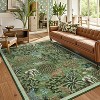 Coucheta Area Rug, Washable Low Pile Indoor with Non-Slip Backing,Soft Stain Resistant Carpet for Living Room, Bedroom,Kids Room,Multi-Color & Size - 2 of 4