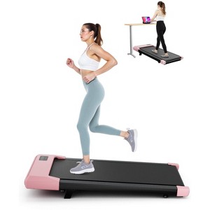 Deerrun 35.43 Inch Run belt 2.5 HorsePower Quiet Walking Jogging Portable Treadmills 250 LBS Capacity - 1 of 4
