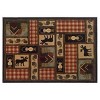 Oriental Weavers HUDSON 1067A Brown 7'8 x 10'10 Rectangle Rug Machine-made Polypropylene - 3 of 4