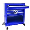 Belatt 4-Drawer Mobile Tool Cart with Locking Wheels - Ball-Bearing Drawers, Powder-Coated Steel, 15KG/Drawer Capacity - 2 of 4