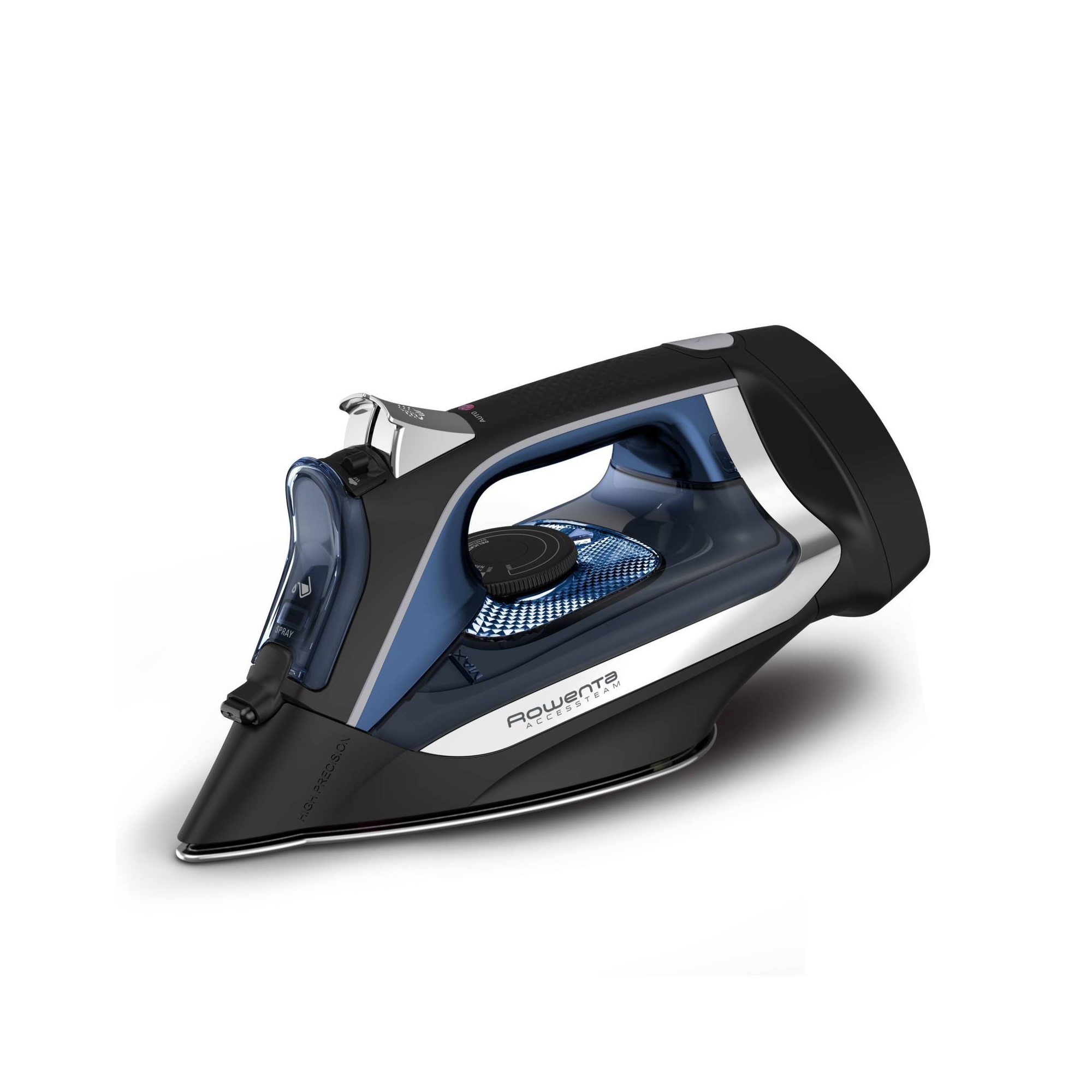 Rowenta Steam Iron Access Steam Vertical Steaming Blue/Black