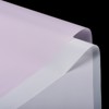 Unique Bargains Decorative DIY Craft Bouquet Gift Packaging Wrap Paper 22.4" x 22.4" 40 Sheets Light Purple White - 4 of 4