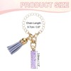 Unique Bargains Resin Lightweight Decorative Sparkling Purple Sequins Tumbler Cup Charm - 2 of 4
