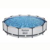 Bestway Steel Pro MAX Inch Round Metal Frame Above Ground Outdoor Backyard Swimming Pool Set with Filter Pump - 2 of 4