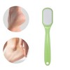 Unique Bargains Plastic Coarse And Fine Dual Sided Foot File Removes Dead Skin Pedicure Green 1 Pc - 2 of 4