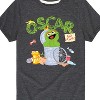 Boys' - Sesame Street - Oscar Short Sleeve Graphic T-Shirt - 2 of 4
