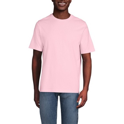 Lands' End Men's Tall Super-T Short Sleeve T-Shirt - Large Tall - Light Rose Pink