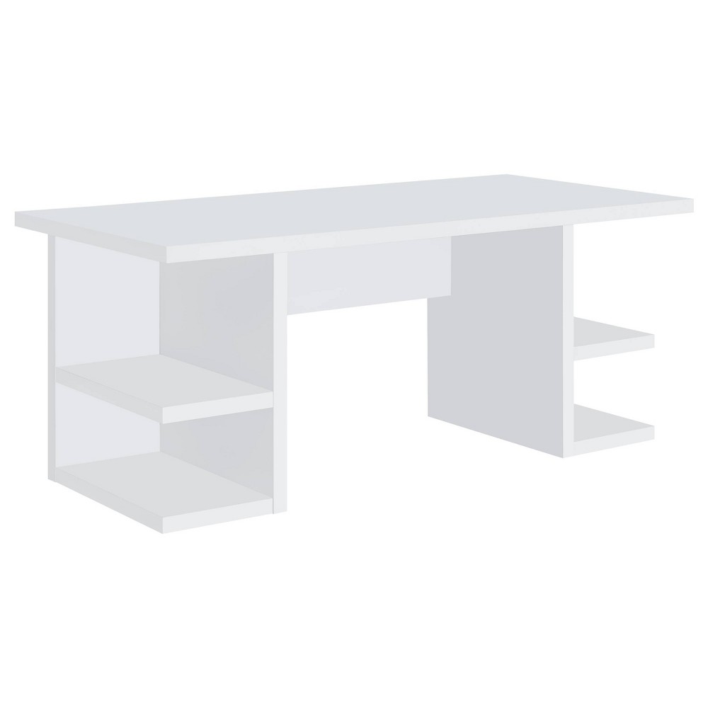 Photos - Office Desk Alice Writing Desk White - Coaster